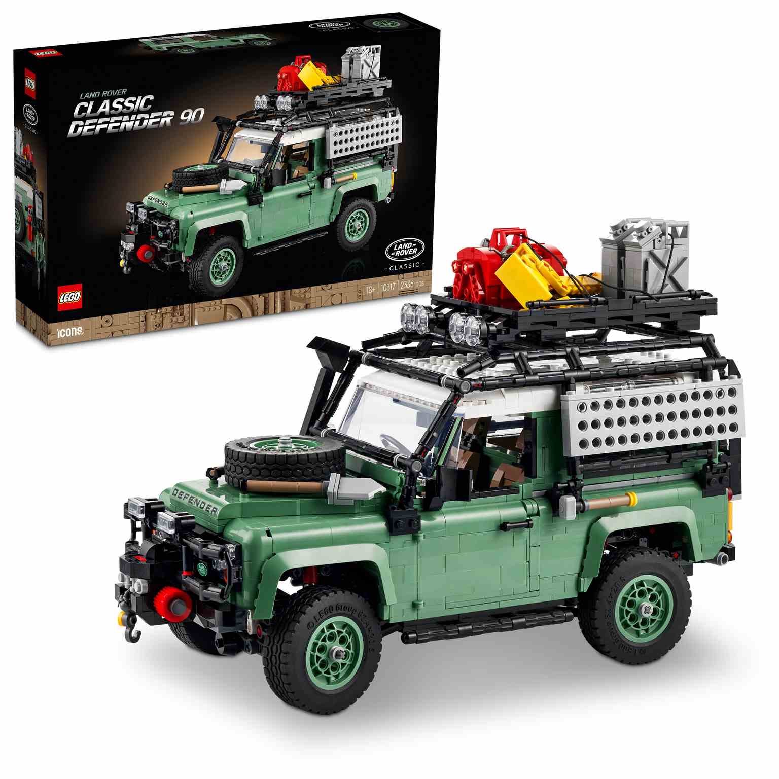 LEGO ICONS | Land Rover Classic Defender 90 10317