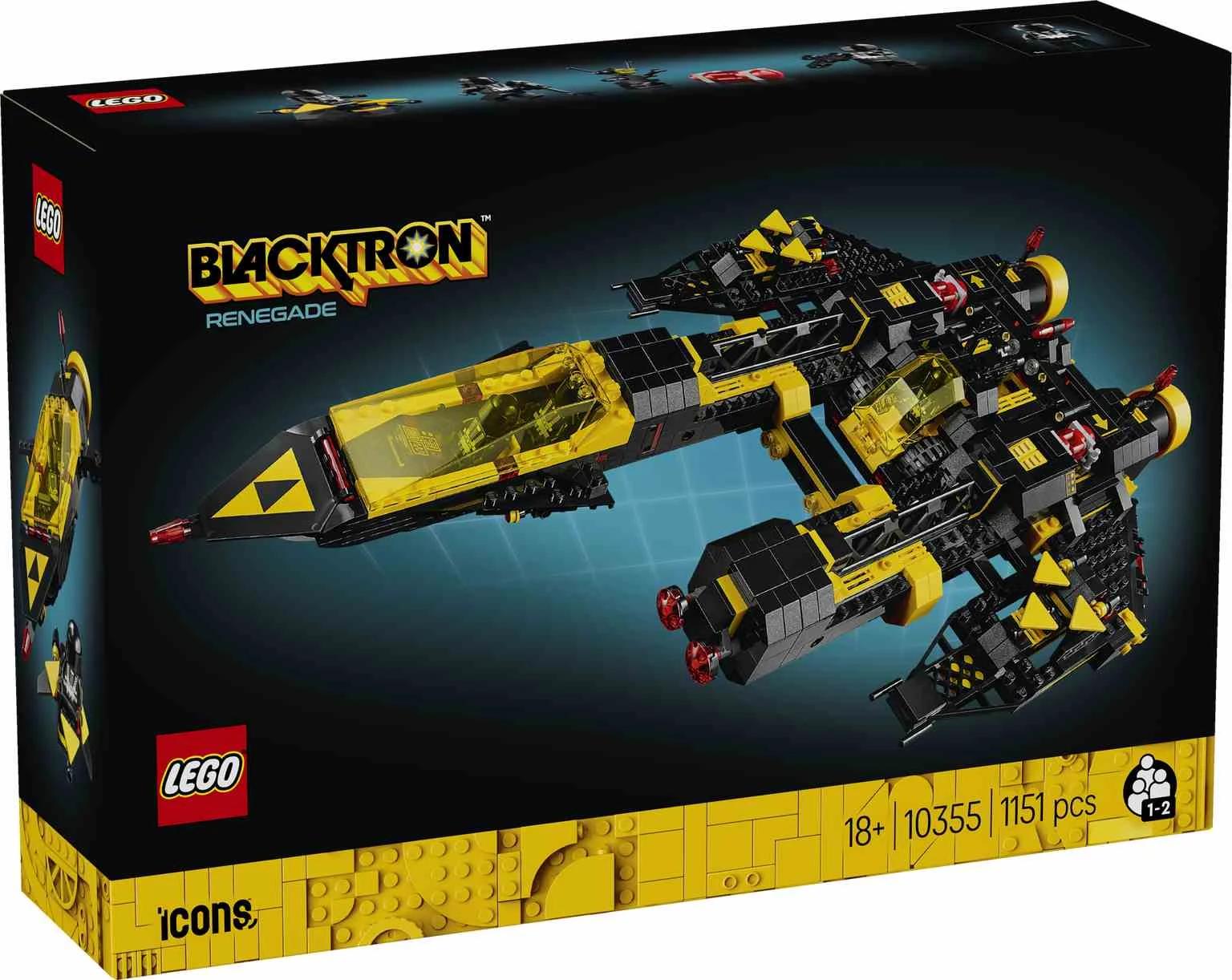 LEGO ICONS | Blacktron Renegade - 10355