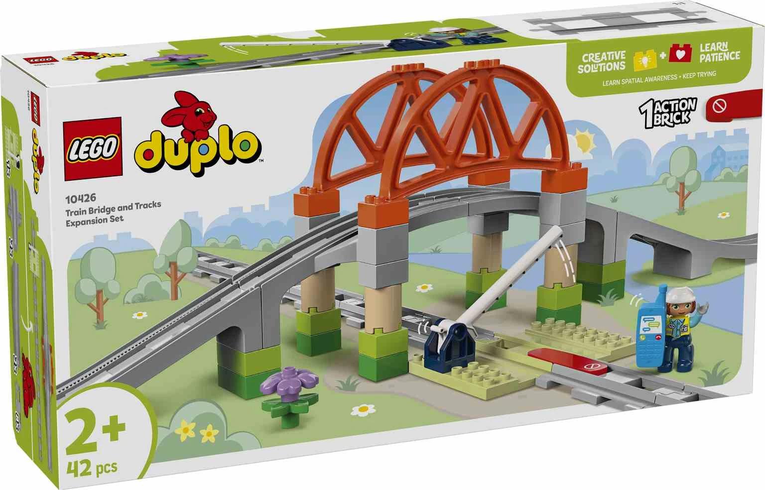 LEGO DUPLO | Set de Expansión: Puente y Vías Ferroviarias - 10426