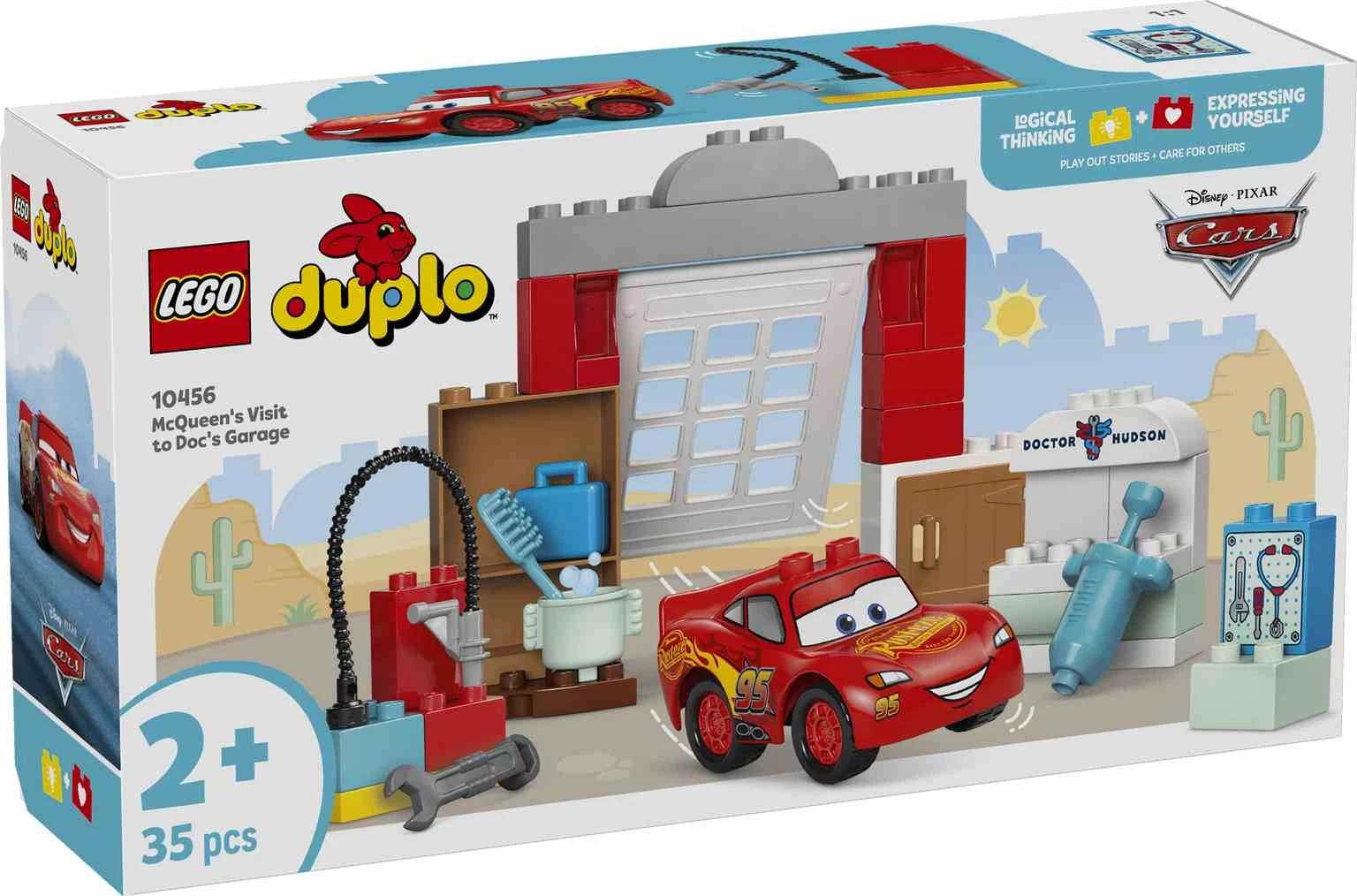 LEGO DUPLO | Visita de McQueen al Taller de Doc- 10456