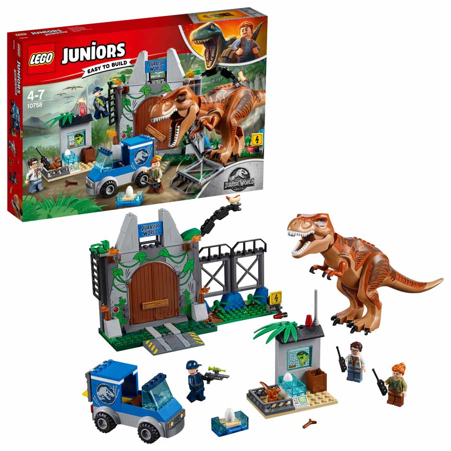 LEGO Juniors | Fuga del T. Rex Jurassic World 10758