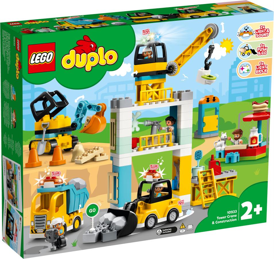 Lego Duplo Grúa Torre y Obra 10933
