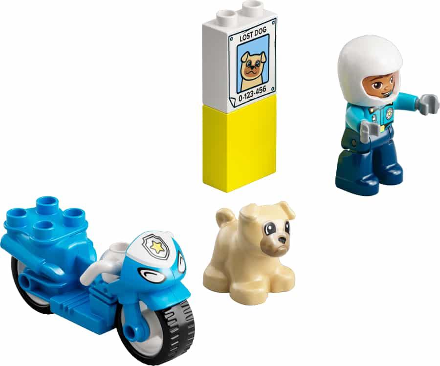 Lego Duplo Moto de Policía 10967