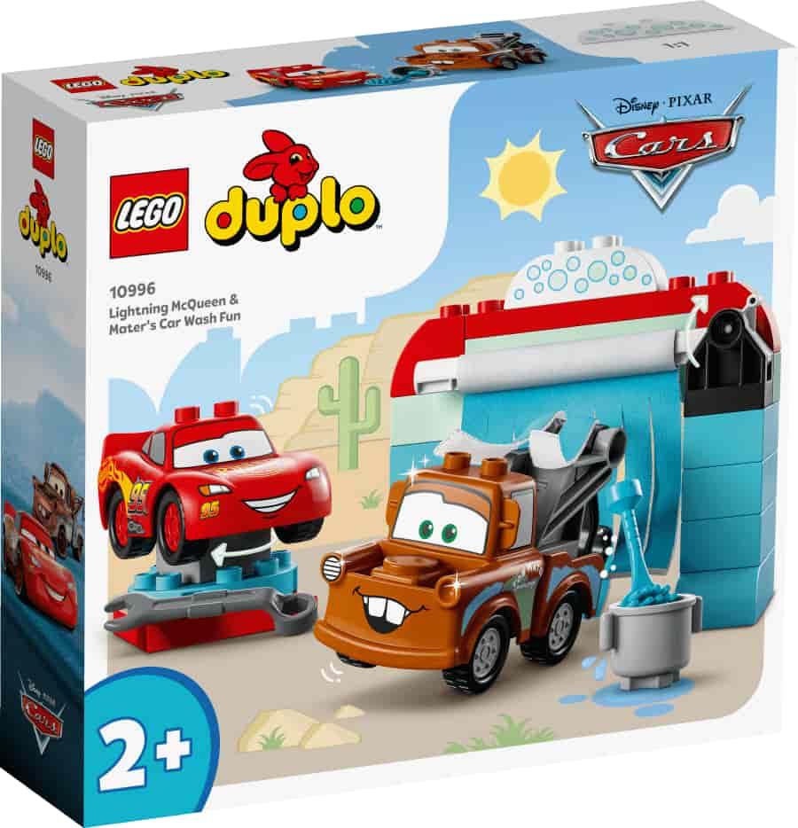 Lego Duplo Diversión en el Autolavado con Rayo McQueen y Mate 10996