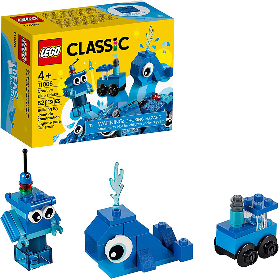 LEGO Classic | Ladrillos Creativos Azules 11006