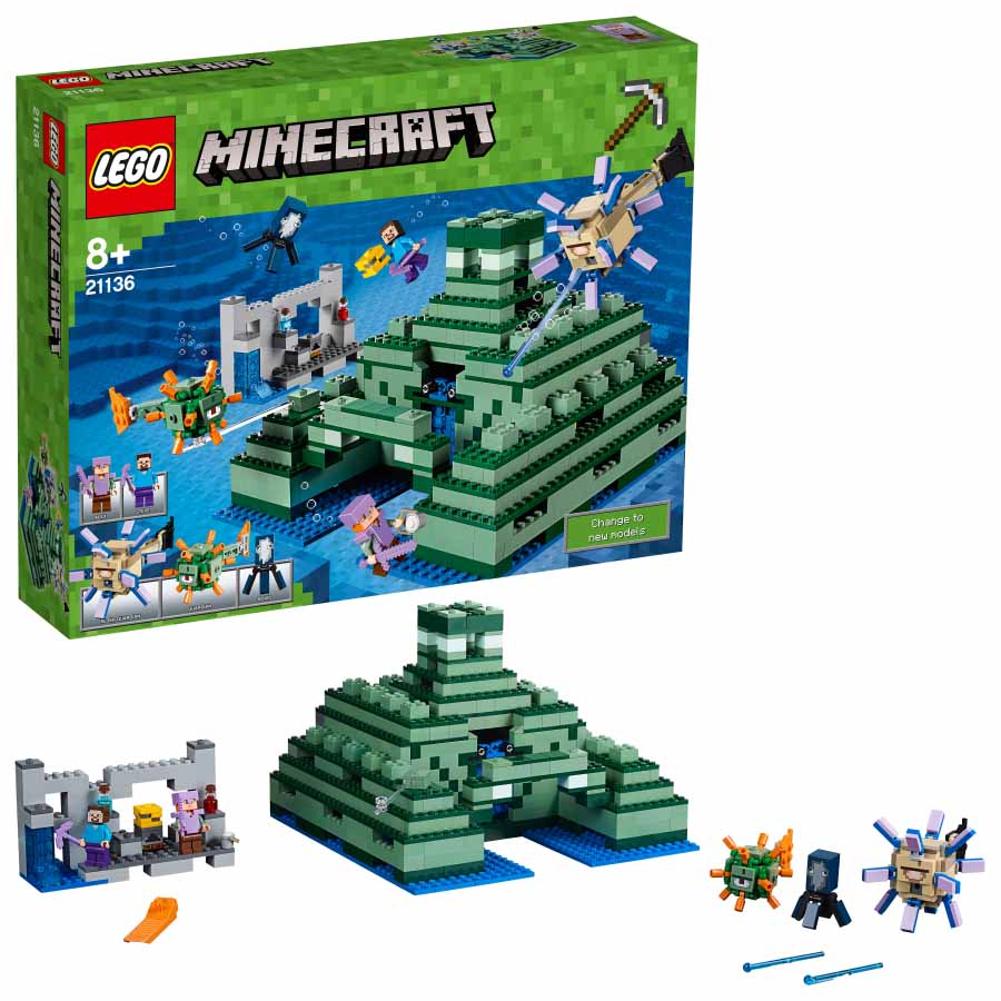 LEGO MINECRAFT | Monumento oceánico 21136