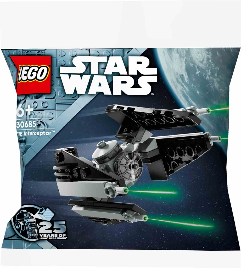 LEGO STAR WARS | Minimodelo de Interceptor TIE - 30685