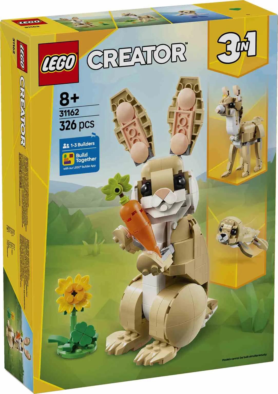 LEGO CREATOR 3en1 | Lindo Conejito - 31162