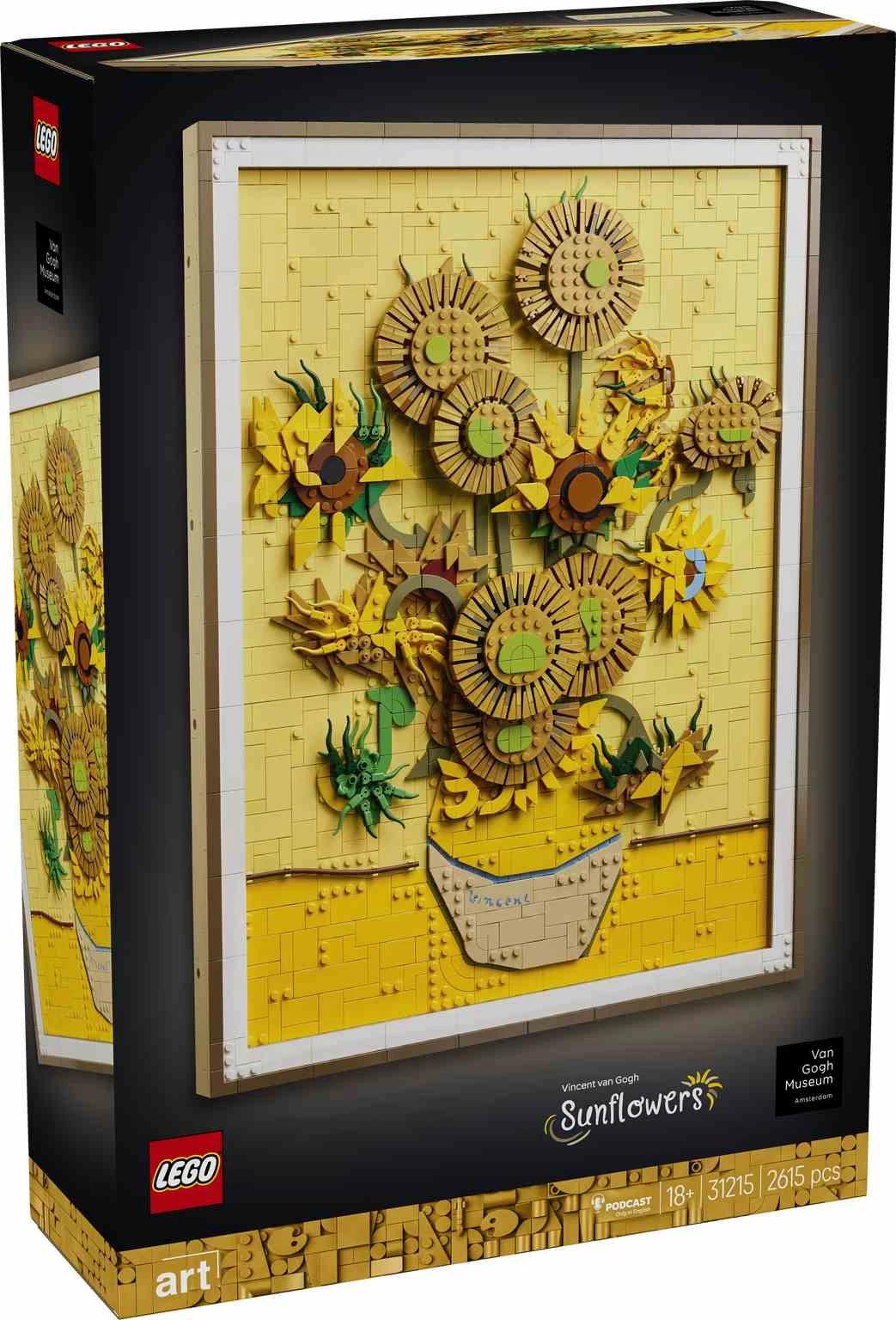 LEGO ART |Vincent van Gogh: Los Girasoles - 31215