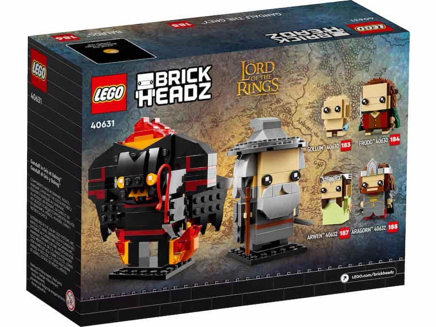 LEGO BrickHeadz | Gandalf el Gris y Balrog™ 40631