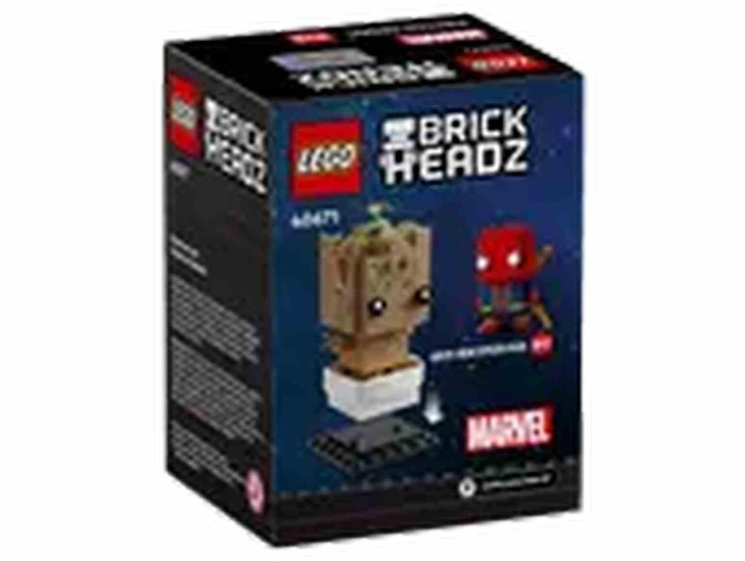 LEGO BRICK HEADZ | Groot en Maceta MARVEL - 40671