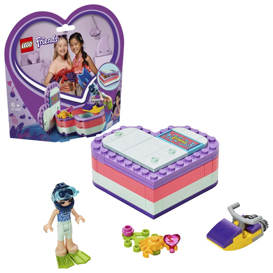 Lego Friends Caja Corazón de Verano de Emma 41385