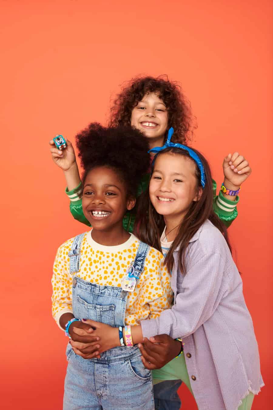 Lego DOTS Pulsera y Adorno para Mochila Tigre Fluorescente 41945