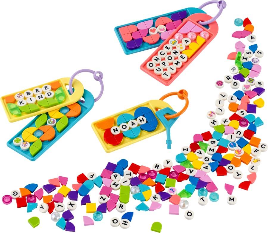 Lego DOTS Megapack de Adornos para Mochila: Mensajes 41949