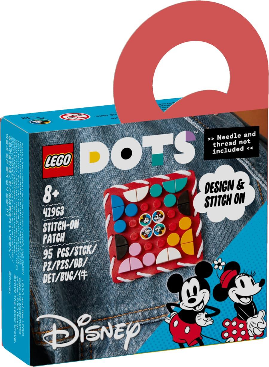 Lego DOTS Mickey Minnie Mouse Stitch-on Patch 41963