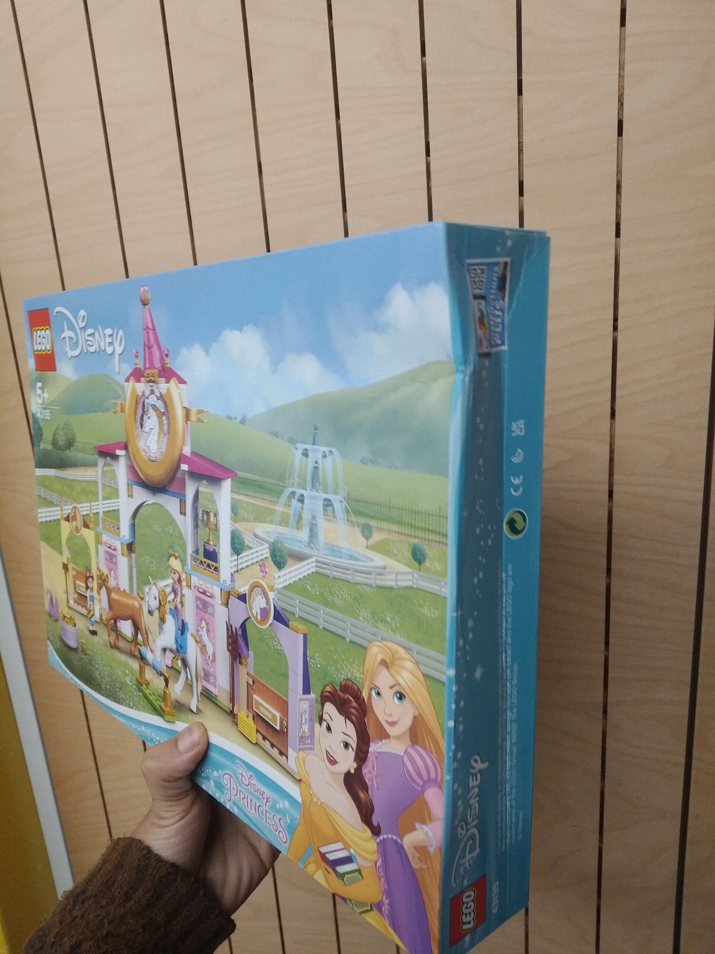 Lego Disney Princess Establos Reales de Bella y Rapunzel 43195-CD