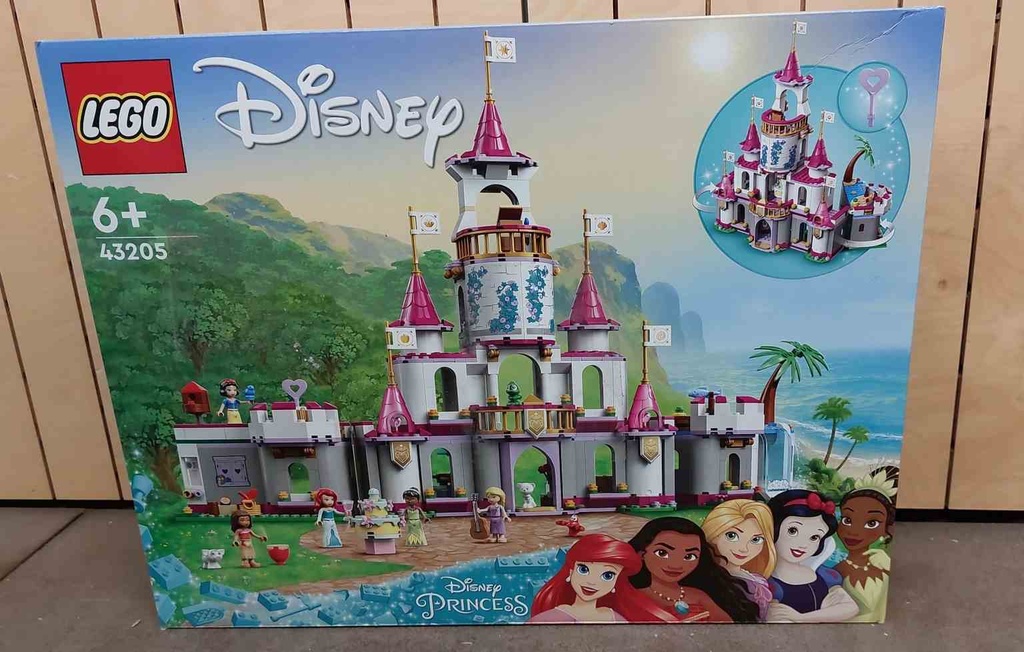 LEGO Disney Princess Gran Castillo de Aventuras CAJA DAÑADA 43205-CD