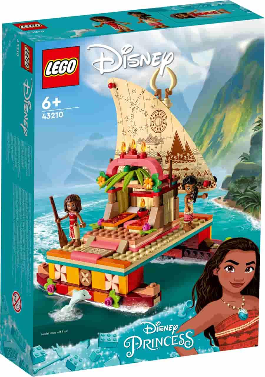 Lego Disney Barco Aventurero de Vaiana 43210