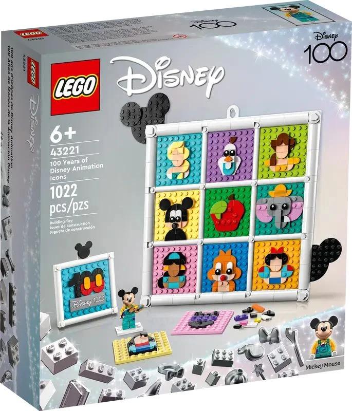 Lego Disney:100 Años de Iconos de la Animación Disney 43221