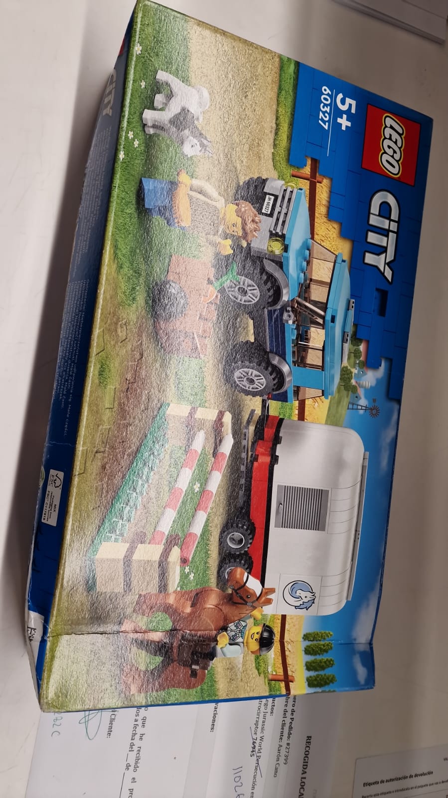 Lego City Transporte de caballos 60327-CD