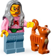 Lego Minifiguras LEGO Serie Stard - Mme Scratcher Chen