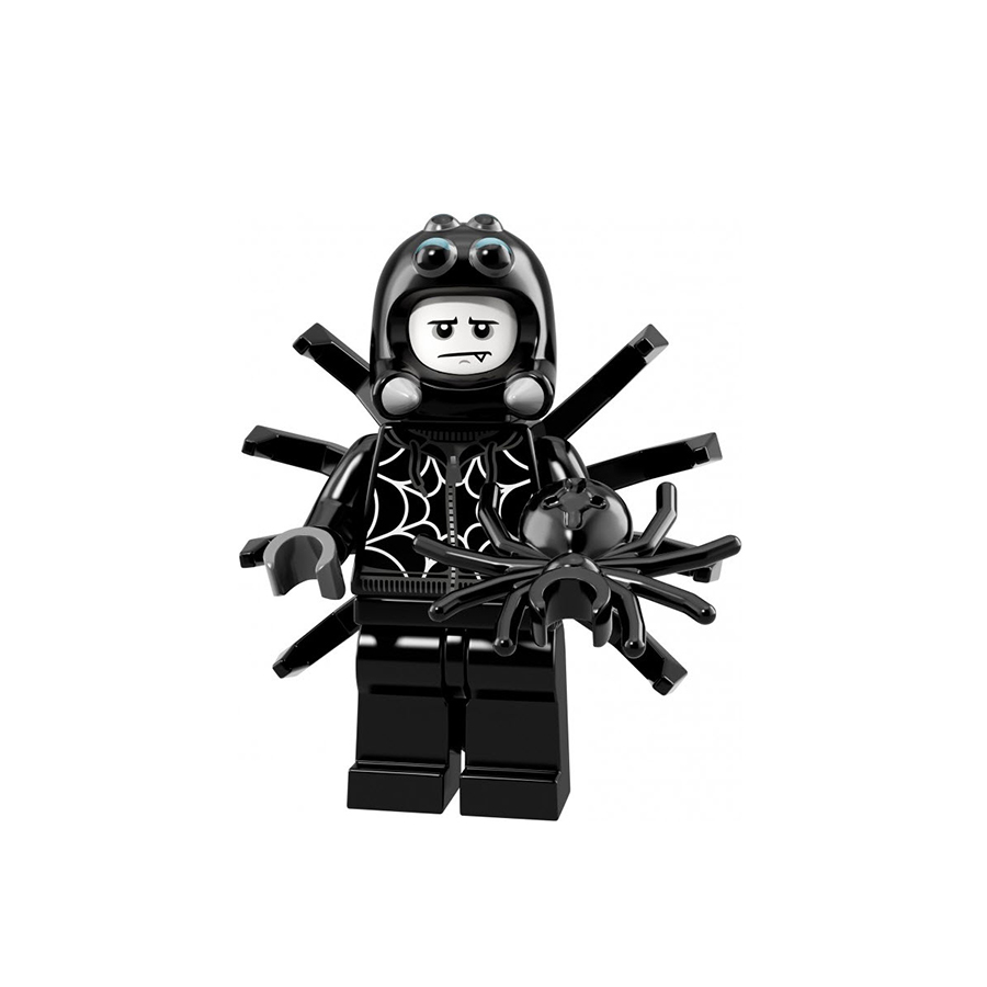 Lego Minifiguras Serie 18 Fiesta Chico con disfraz de Araña 71021 09