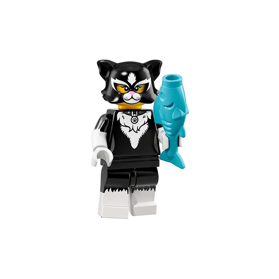Lego Minifiguras Serie 18 Fiesta Chica con disfraz de Gato 71021 13