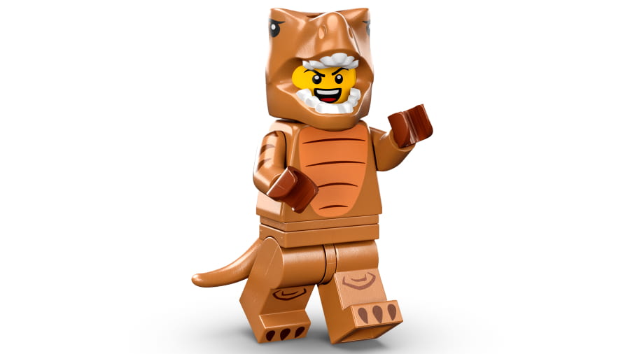 LEGO Minifiguras | 24ª Edición: Disfraz de tiranosaurio rex 71037-06