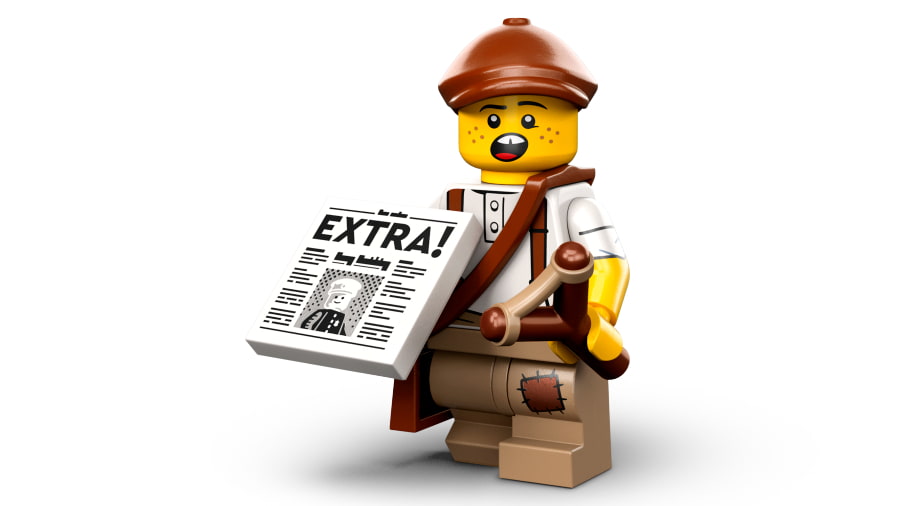 LEGO Minifiguras | 24ª Edición: Chico del periodico 71037-12