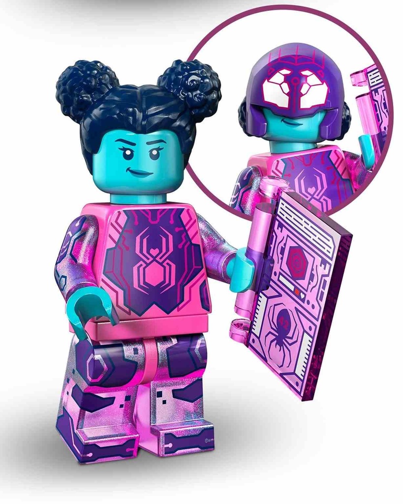 LEGO Minifiguras | Spider-Man: Cruzando el Multiverso Margo Kess/Spider-Byte - 71050-09