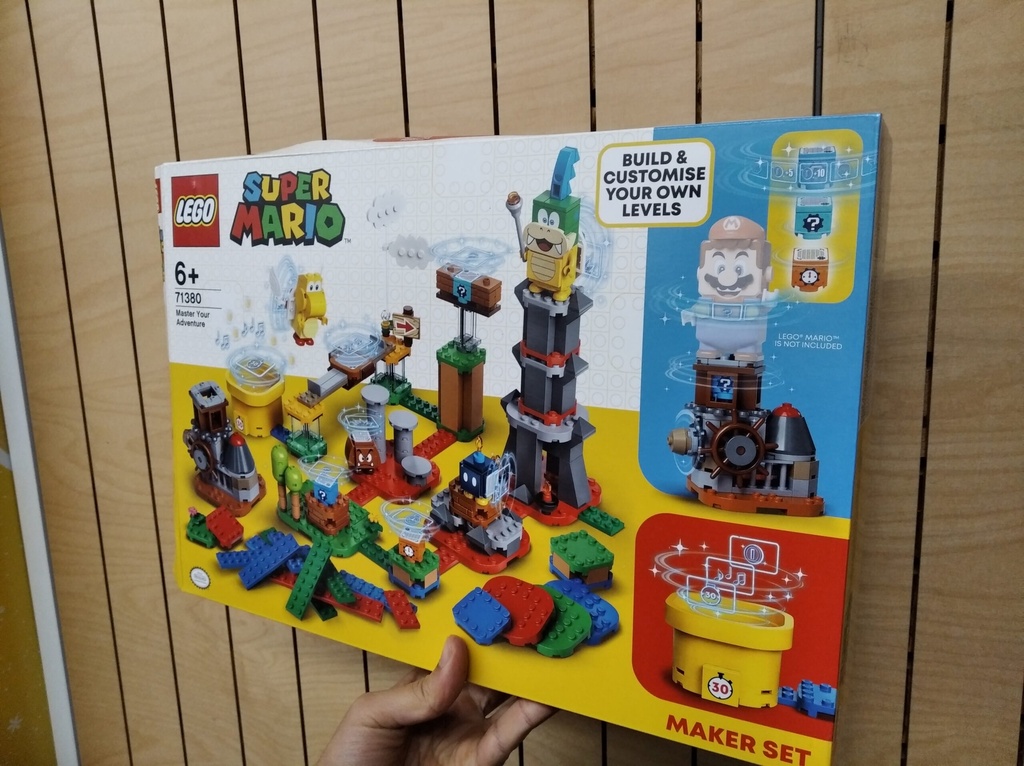 Lego Minifiguras Super Mario Tu propia aventura 71380 Caja Dañada CD