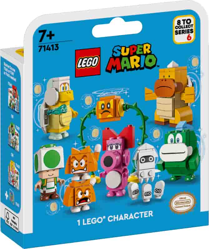 LEGO Minifiguras Super Mario Packs de Personajes Edición 6 71413 00