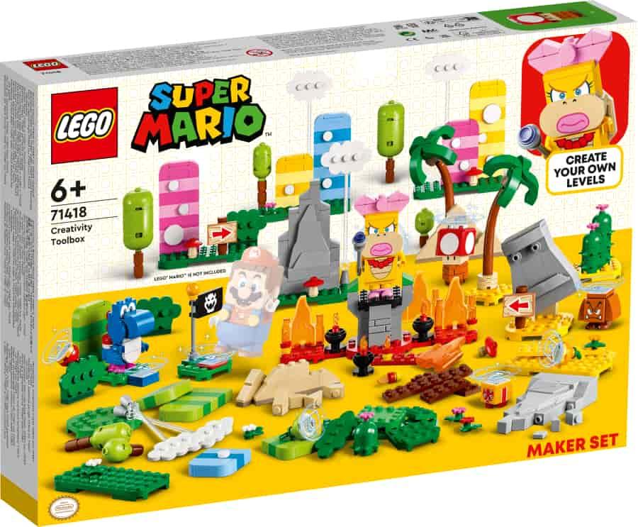 Lego Super Mario Set de Creación: Caja de herramientas creativas 71418