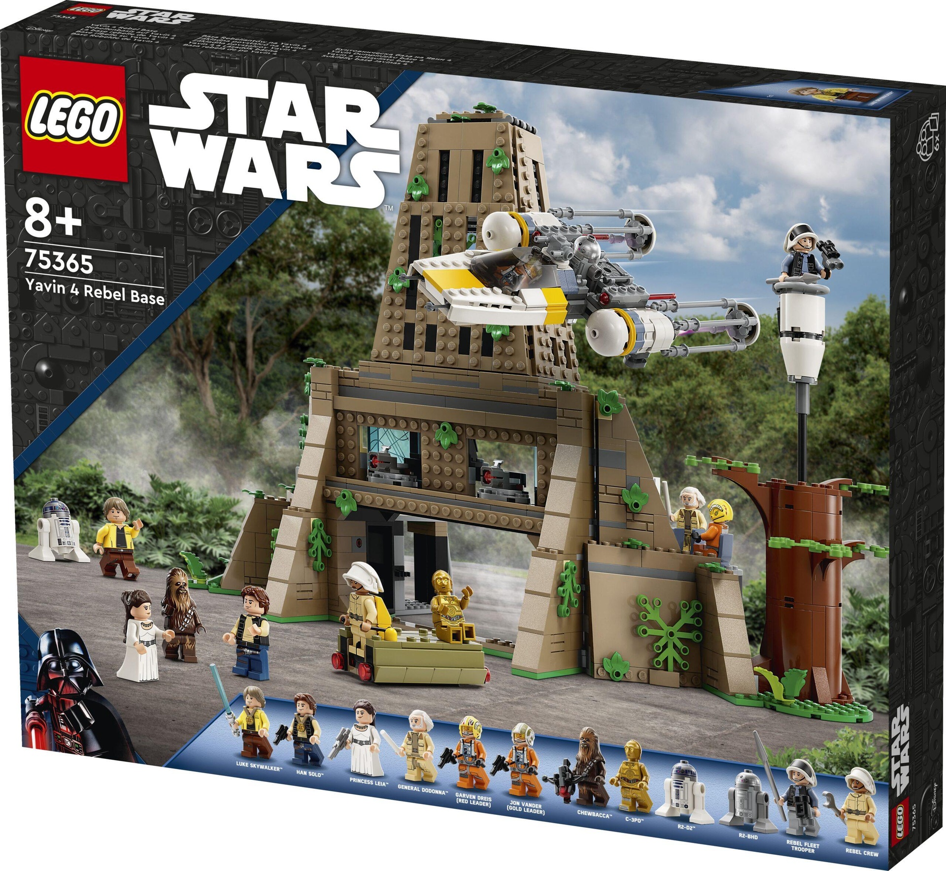 Lego Star wars Base Rebelde de Yavin 4 75365