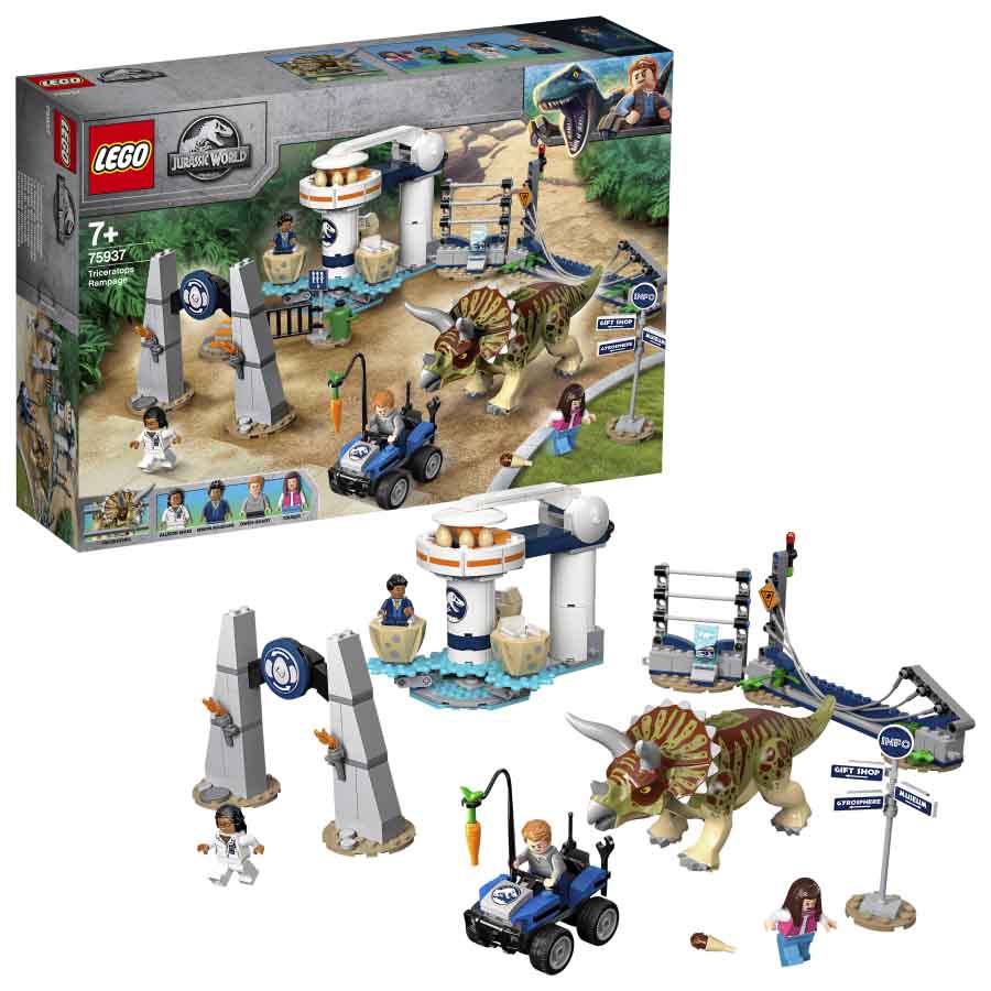 LEGO Jurasssic World | Caos del Triceratops 75937