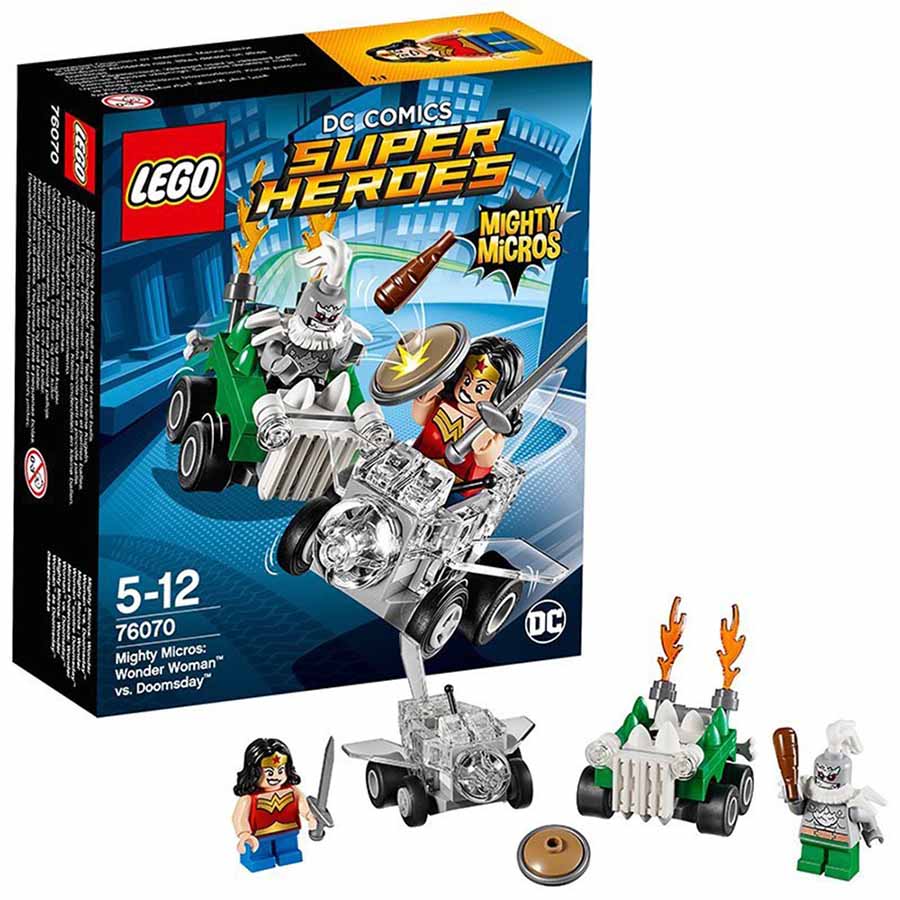 LEGO DC | Comics Super Heroes Mighty Micros Wonder Woman vs Doomsday 76070