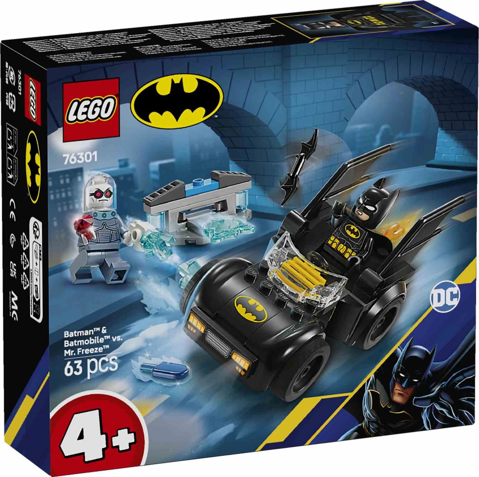 LEGO DC | Batman y Batmóvil vs. Mr. Freeze - 76301