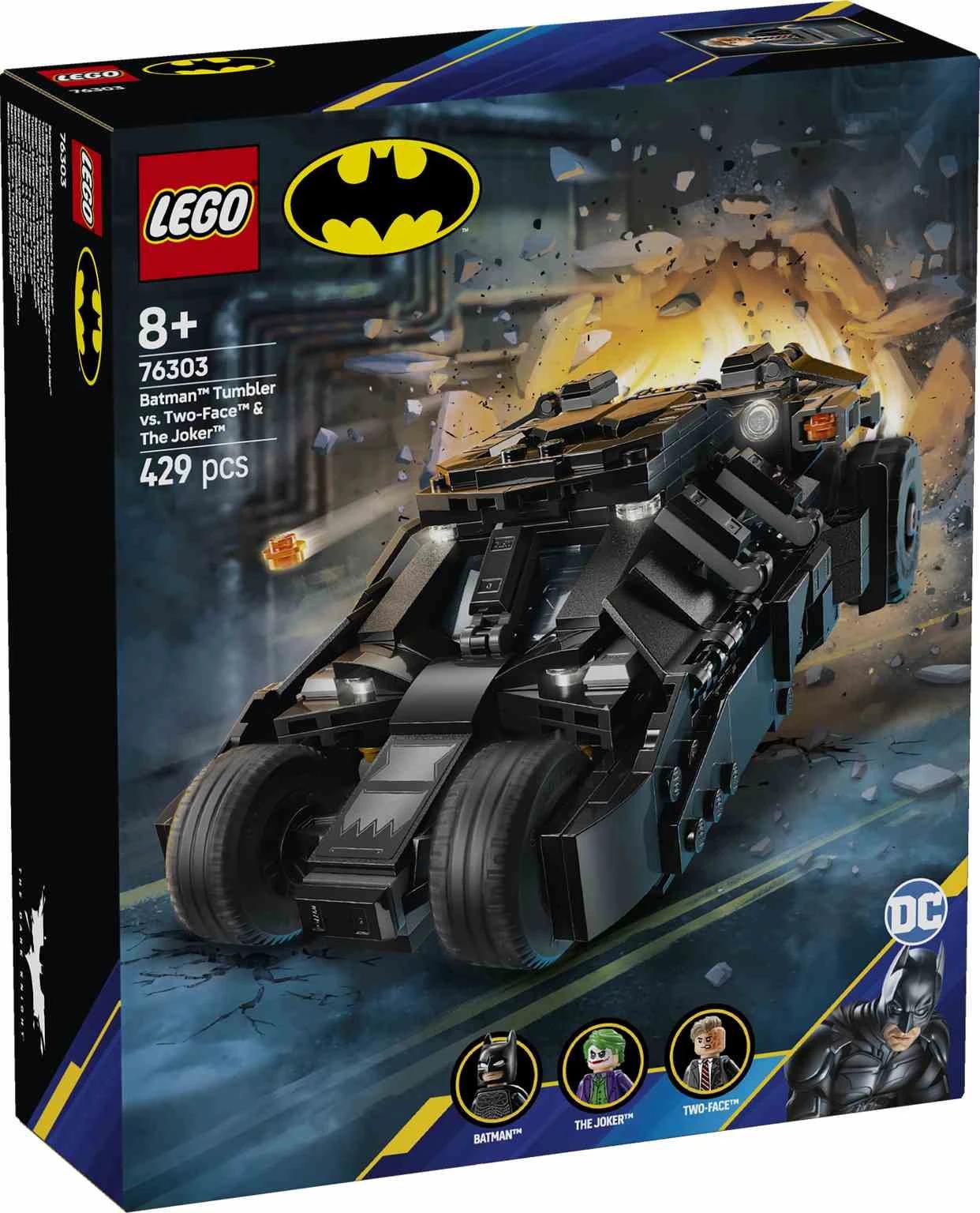LEGO DC | Tumbler de Batman vs. Two-Face y The Joker - 76303