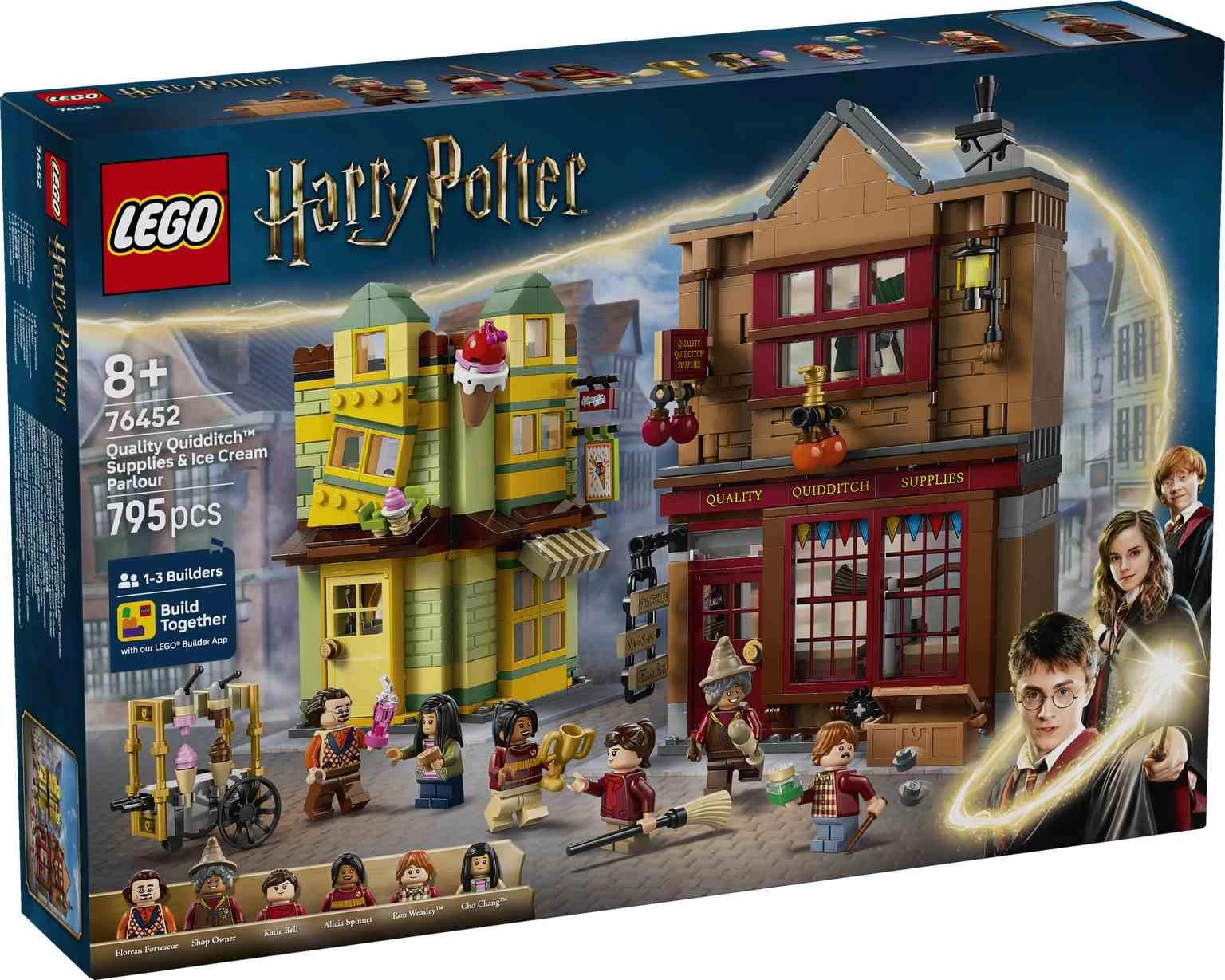 LEGO Harry Potter | Artículos de Calidad para Quidditch y Heladería - 76452