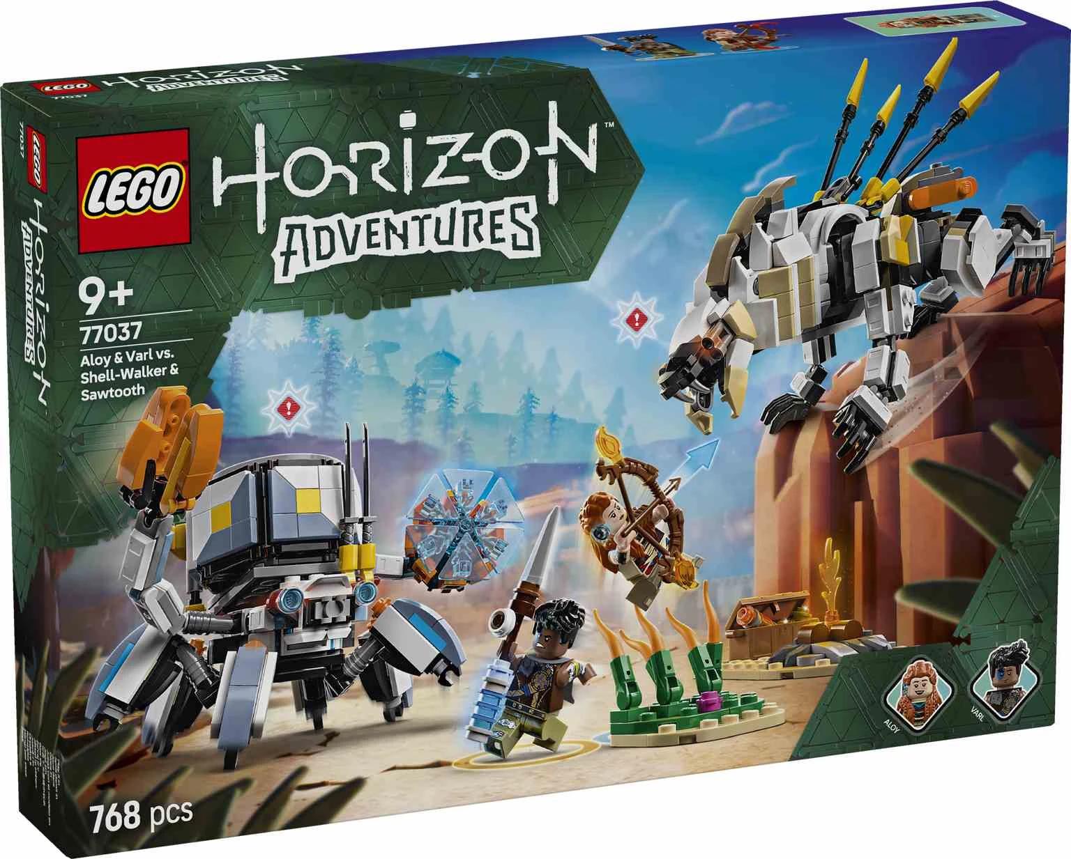 LEGO HORIZON | Aloy y Varl vs. Cangrejo y Dientes Serrados - 77037