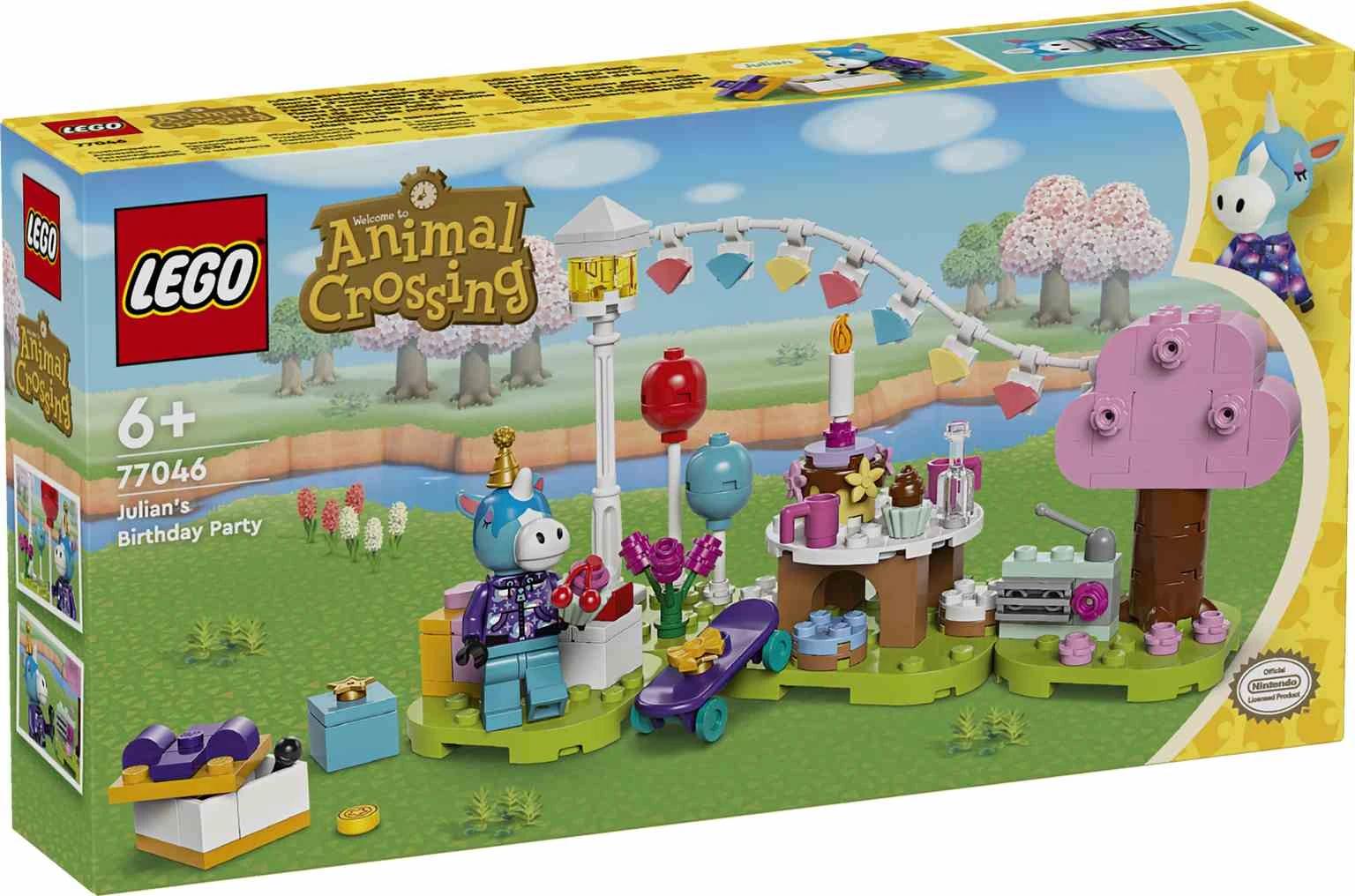 LEGO Animal Crossing | Fiesta de Cumpleaños de Azulino - 77046