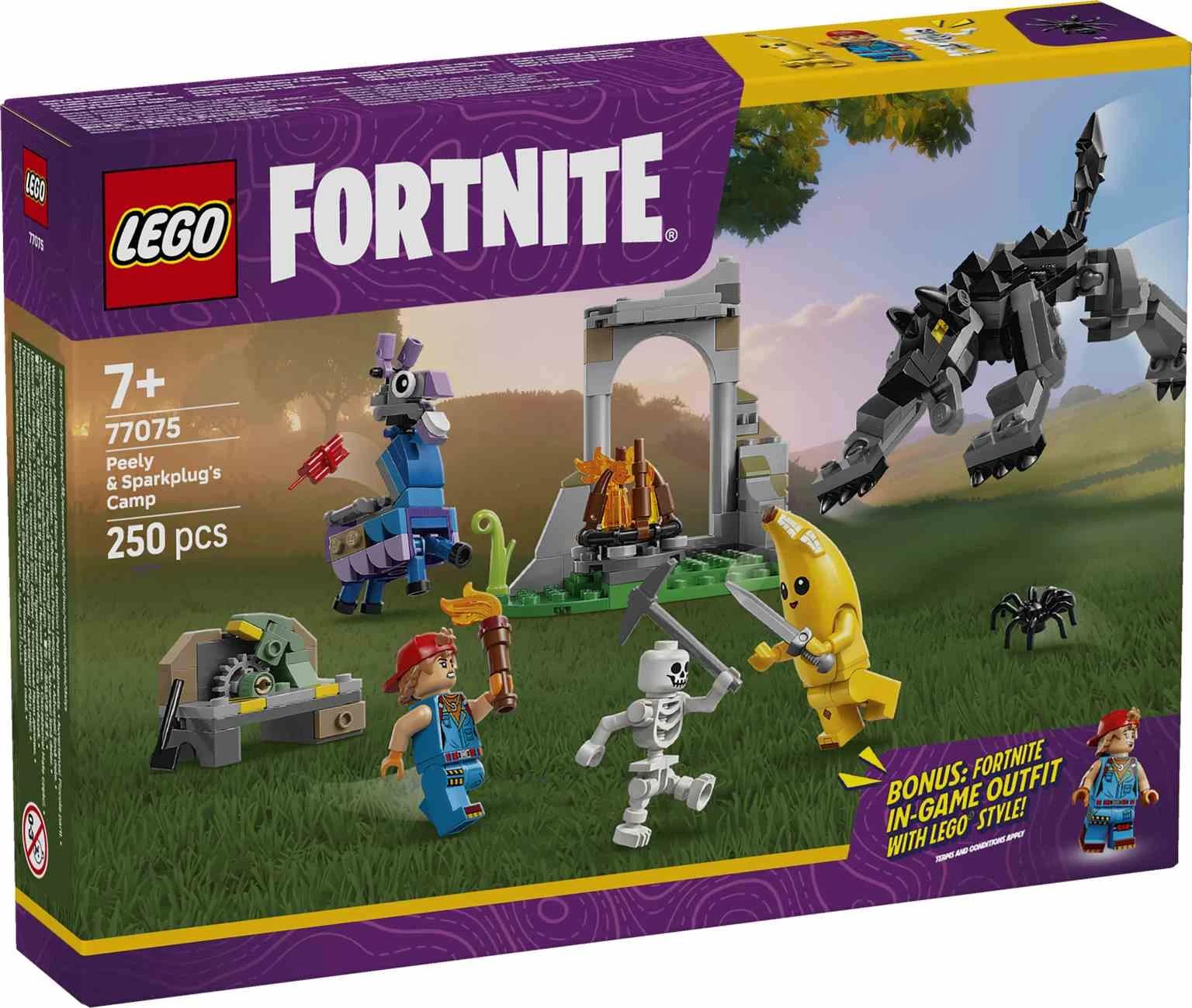 LEGO FORTNITE | Campamento de Banano y Bujía - 77075