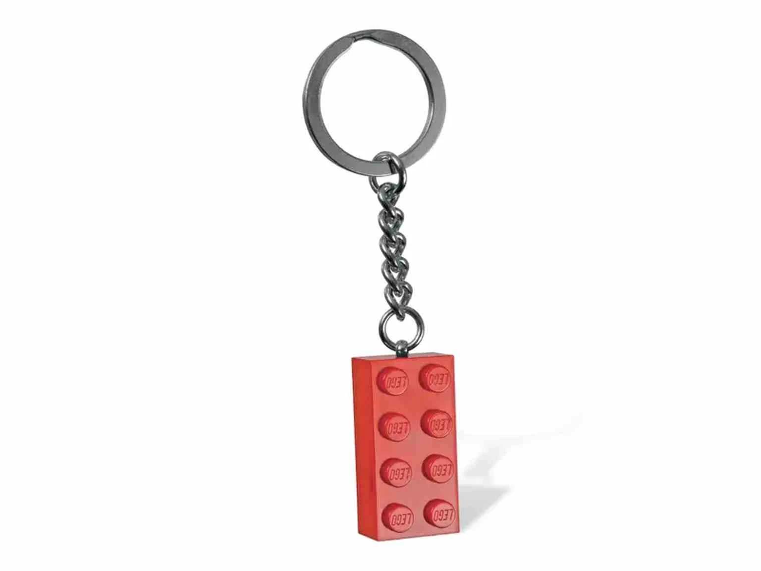 Llavero de ladrillo LEGO Rojo - 850154