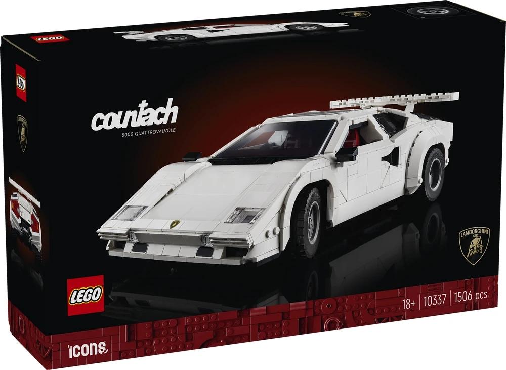 LEGO ICONS | Lamborghini Countach 5000 Quattrovalvole - 10337