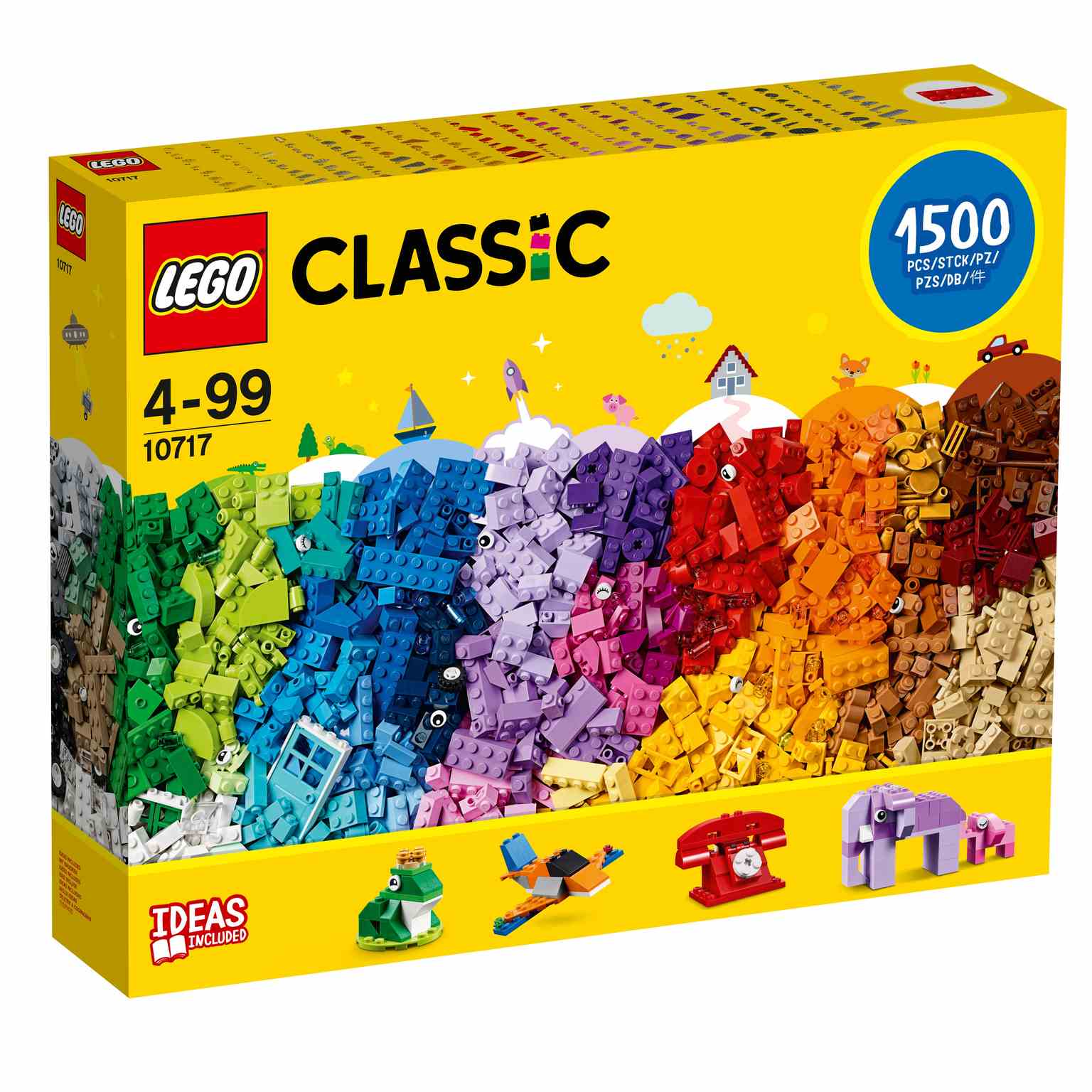 LEGO Classic | Ladrillos, ladrillos, ladrillos 10717