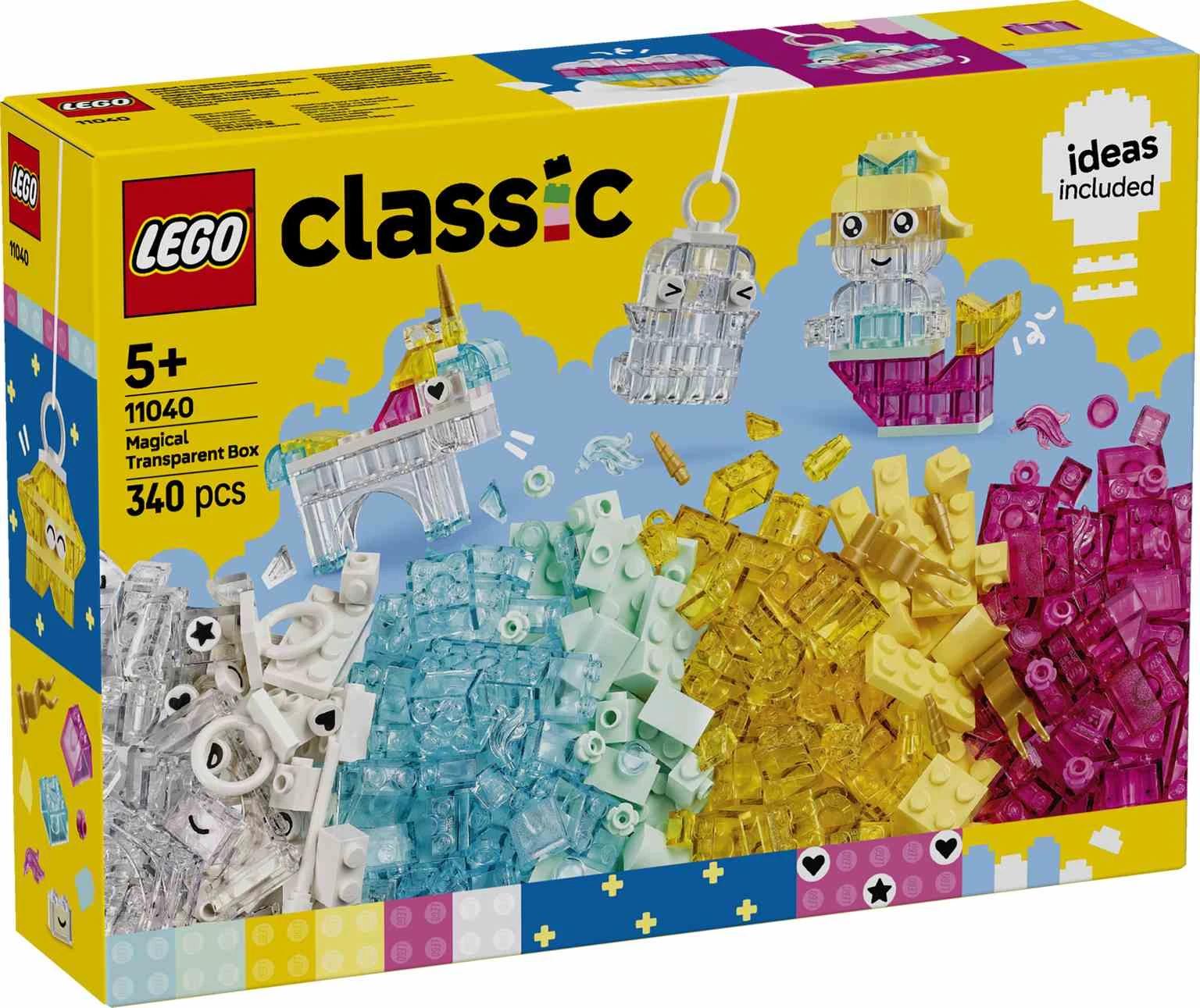 LEGO CLASSIC | Caja de Magia Transparente - 11040