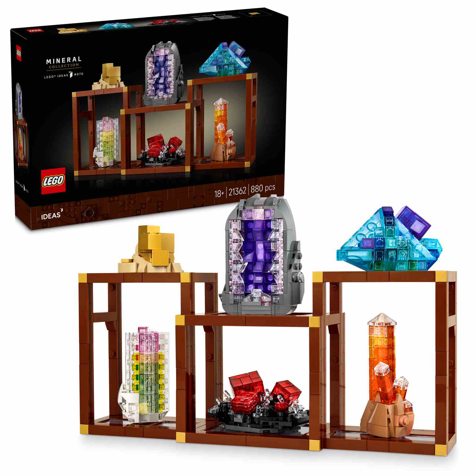 LEGO IDEAS | Colección de Minerales - 21362