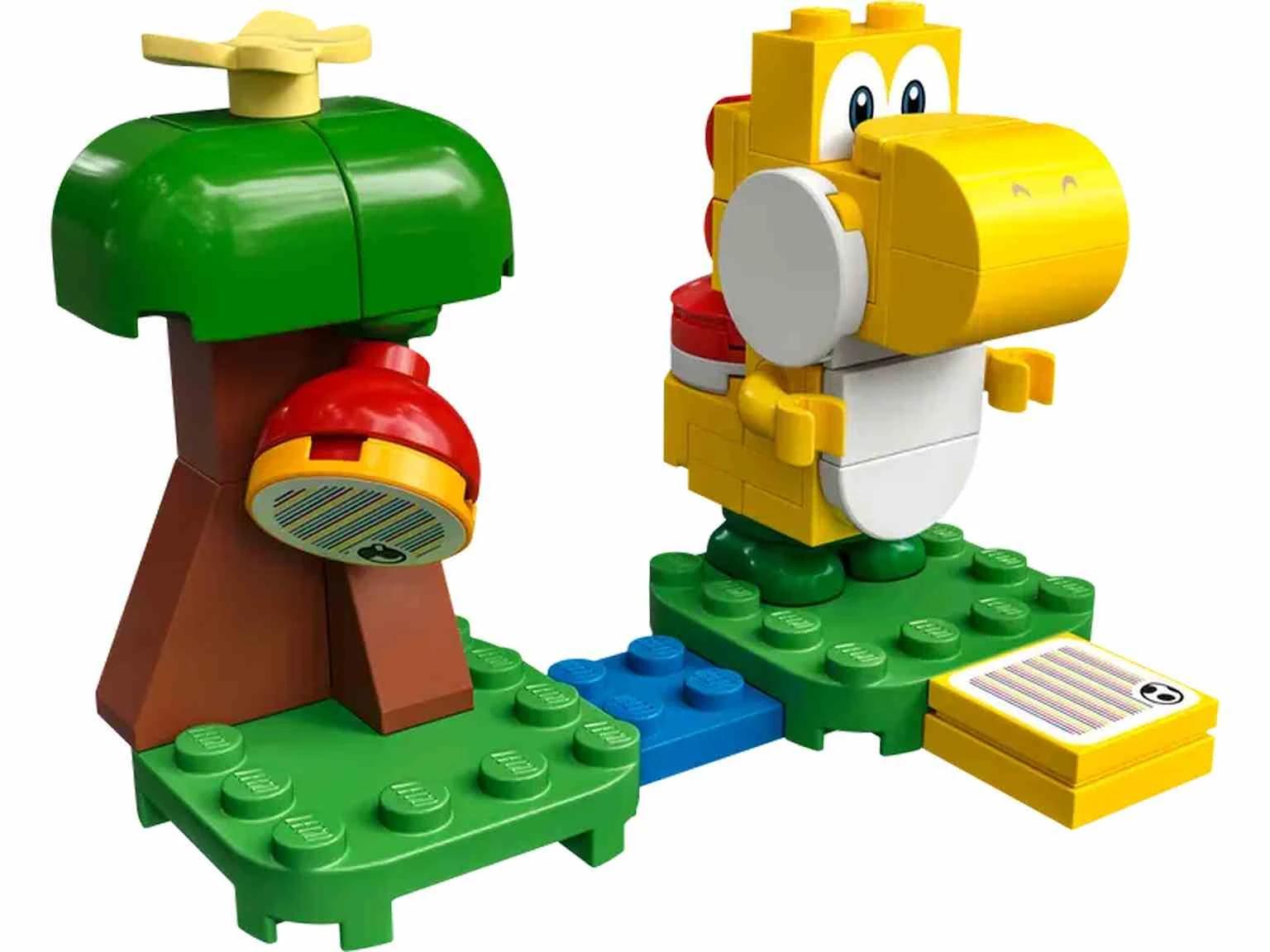 LEGO SUPER MARIO | Set de Expansión: Árbol de frutas de Yoshi Amarillo - 30509