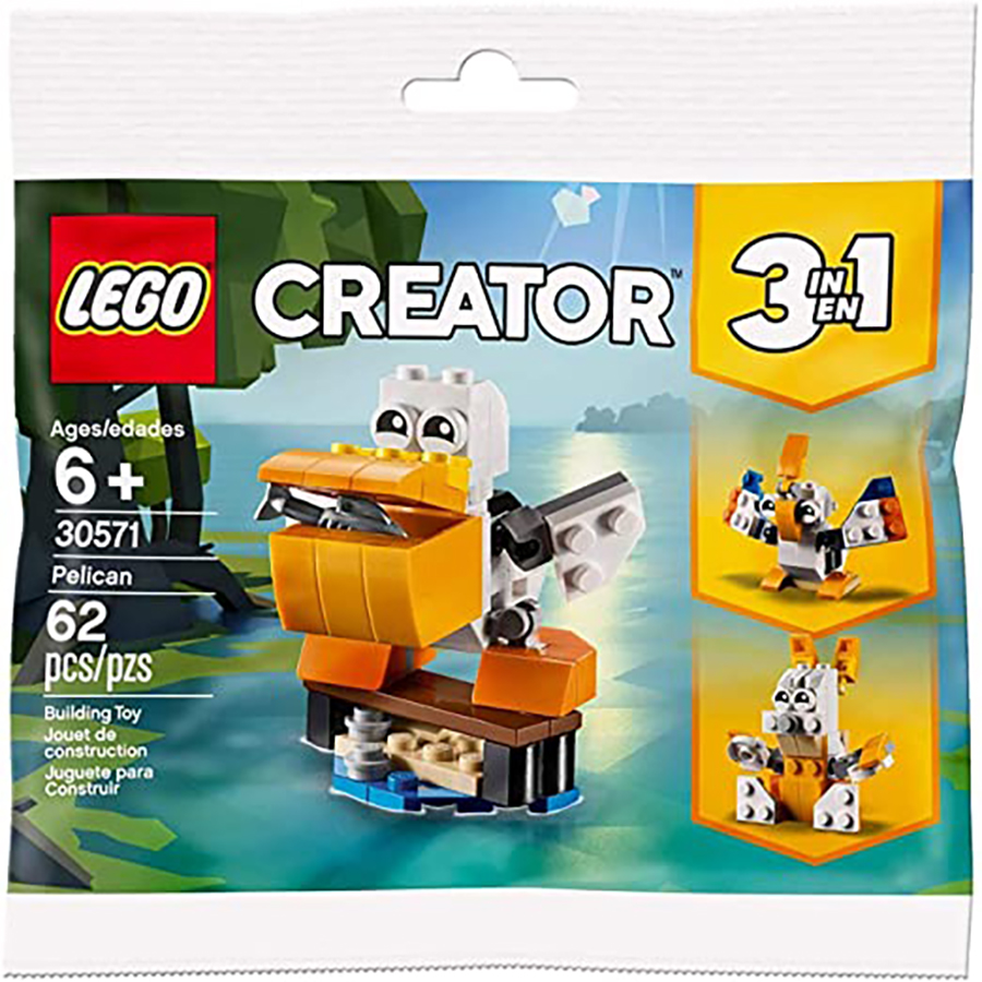 LEGO CREATOR 3 en 1 | Lego 30571 Pelikan Polybag 30571