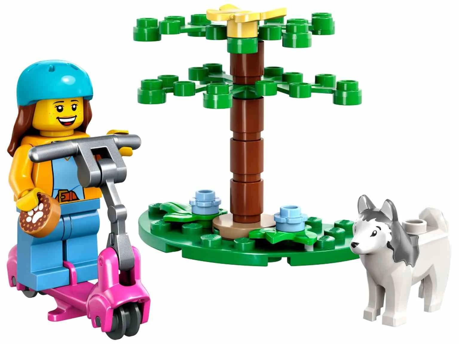 LEGO CITY | Parque Canino y Patinete - 30639